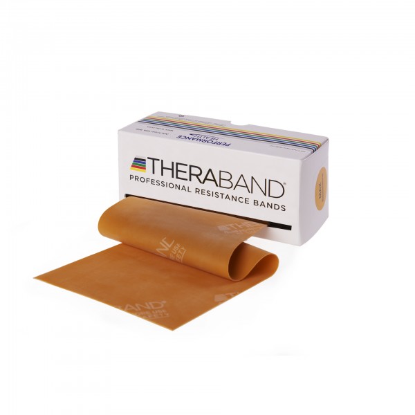 Produktbild TheraBand Übungsband 5,50 m, max. stark / gold