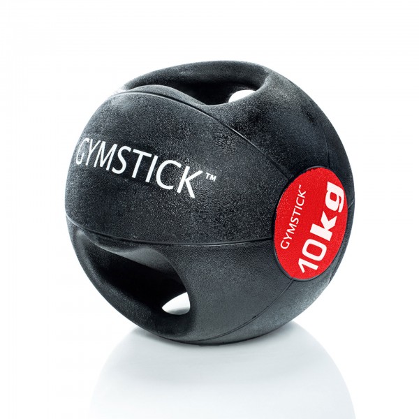 Produktbild Gymstick Medizinball mit Griffen, 10 kg